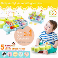 Piano Xylophone เปียโนนิ้งหน่อง 2in1 ระนาด + เปียโน มี 8 ตัวโน้ต Do Re Mi พร้อมตัวเลข ตัวใหญ่ พร้อมแผ่นเพลง แผ่นตัวโน้ต คละสี