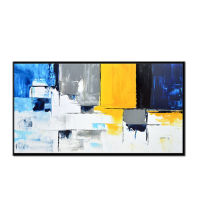 Barocco Handmade Abstract Colorful Module Palette Landscape Oil Painting On Canvas Wall Art for Living Room Home Decor