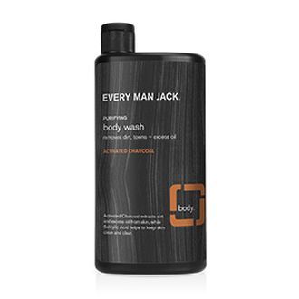 Every Man Jack Mens Body Wash - Activated Charcoal | 1 6.9-ounce 500mL