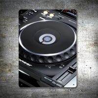 Pioneer Dj-Rr ป้ายดีบุกโลหะปักหมุดโลหะตกแต่งโลหะเครื่องตกแต่งฝาผนัง