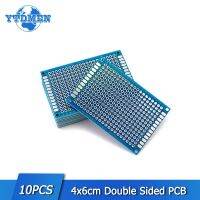 【YF】❄◐  10pcs PCB Board 4x6cm Side Prototype Soldering electronic components kit