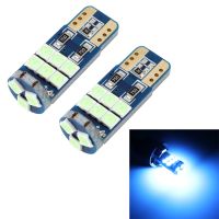 AutoAccessories 2ชิ้น T10 DC12 / 1W 9LEDs SMD-3030ไฟรถยนต์