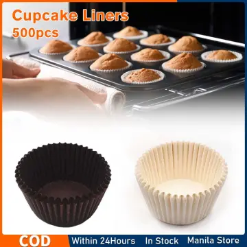 500/1000Pcs Square Cupcake Liners Baking Cups Pan Liners Paper Baking Cup  For Cupcakes Cup Liners Party Supplies