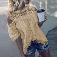 White Lace Hollow Out Cotton Womens Blouses Sleeveless O Neck Sexy Female Blouse Tops Loose Solid Hollow Out Shirts Blusa 5XL