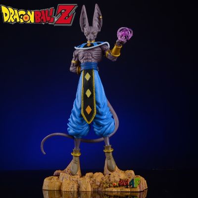 Hot 30cm Anime Figure Dragon Ball Z Beerus Super God of Destruction Figures Action Figure Collection Model Toy For Children Gift