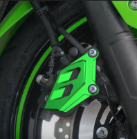 AMARK สำหรับ Kawasaki Z400 Ninja400 2018 2019 2020 2021 2022 2023หน้าจานเบรคยามอุปกรณ์ป้องกันฝาครอบคาลิปเปอร์