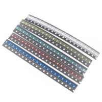 100PCS/Set SMD LED Electronic Kit Light Emitting Diode Assorted Miniature LED 0603 Red White Yellow Green Blue for DIY Lighting Electrical Circuitry P