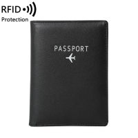 RFID Vintage Business Mens Passport Cover Travel Card Holder ID Passport Cover Wallet Women Leather Card Case Travels Purse