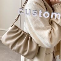 【Ready Stock】 ☾✢ C23 2160 small Bags Womens 2022 Summer New Style Trendy Fashionable Retro One-Shoulder bag women hobo bag Simple Fold Underarm bag