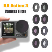 กรองสำหรับ DJI Action 3กล้อง CPL UV ND Star NDPL มาโคร15X กรองอลูมิเนียมเลนส์แก้วแสงสำหรับ DJI Action 3อุปกรณ์เสริม