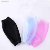 ↂ Kitchen Women Cleaning Silicone Sleeve Oversleeve Housework Antifouling Waterproof Arm Protector