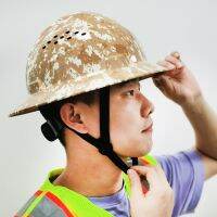 Full Brim Safety Helmet Fashion Hard Hat Summer Sunshade Lightweight High Strength Work Cap Construction Railway Metallurgy Mine