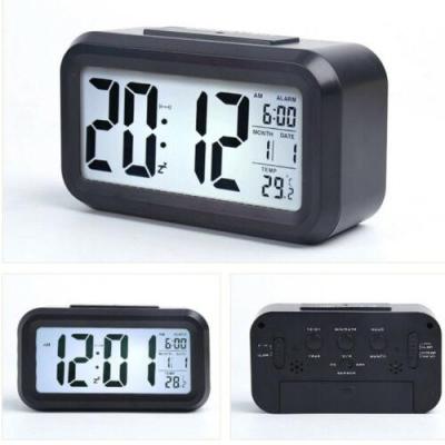 YAYA  Alarm clock นาฬิกาปลุกตั้งโต๊ะ นาฬิกาปลุกเรื่องแสง  มีให้เลือก 5 สี นาฬิกาปลุก พร้อมแสดงอุณหภูมิ เวลา วันที่ เดือน และสัปดาห์ เสียงเงียบขณะทำงาน จอ LCD 138*80*45mm