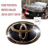 ตะแกรงหน้าหม้อรถยนต์อะคริลิคสำหรับ TOYOTA HILUX 2016 2017 2018ป้ายโลโก้