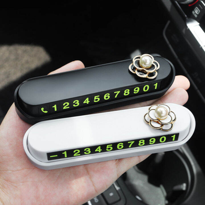 Temporary Parking Number Plate Telephone Number Card For Auto Moving
