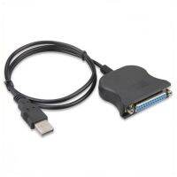 USB 2.0 To DB25 Cable Print Converter Cable LPT USB Adapter LPT Cable LPT To USB Cable Black