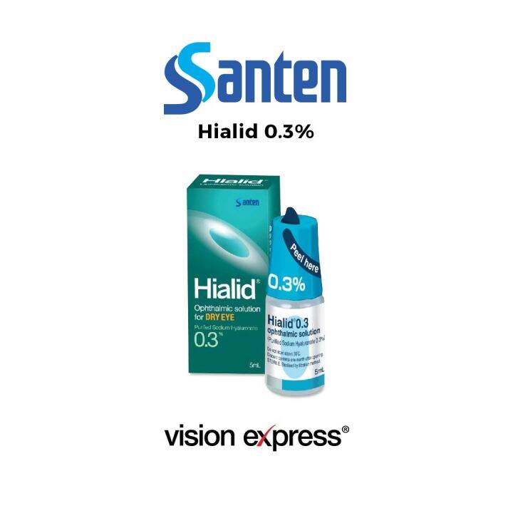 Hialid 0.3 Eye Lubricant Eye Drops Solutions Lazada PH