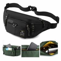 SUUTOOP Mens Multifunction Shoulder Bag Anti-theft Cross Body Chest Bags Travel Waist Pack Messenger Pack For Male Women Female