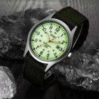 Black Fashion Simple Nylon Strap Watch New Arabic Numeral Quartz Watch Suitable for any occasion watch