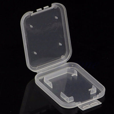 1pcs Transparent Storage Box For SD Card Transparent Ready Box Stock White Small W9T7