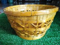 กระบุง ตะกร้าไม้ไผ่ Bamboo basket ทำจากไม้ไผ่ ด้วยภูมิปัญญาชาวบ้าน เป็นมิตรกับสิ่งแวดล้อม เพื่อจะอนุรักษ์ความเป็นไทย