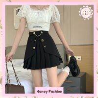 s06l5u8 Honey Fashion กางเกงผู้หญิง - กางเกงปาร์ตี้ - กางเกงเชิญ - กางเกงร่วมสมัย BKK52