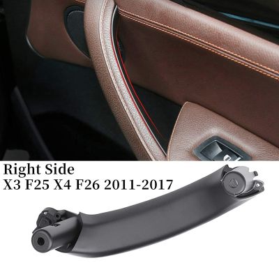 Car Interior Inner Door Pull Handle Pull Trim For-Bmw F25 F26 X3 X4 2011-2017,Front &amp; Rear Right Side