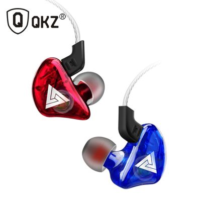 Original QKZ CK5หูฟังแบบมีสายสำหรับสมาร์ทโฟนหูฟังตัดเสียงรบกวนชุดหูฟัง Gamer หูฟังกีฬาพร้อมไมโครโฟนเครื่องช่วยฟัง