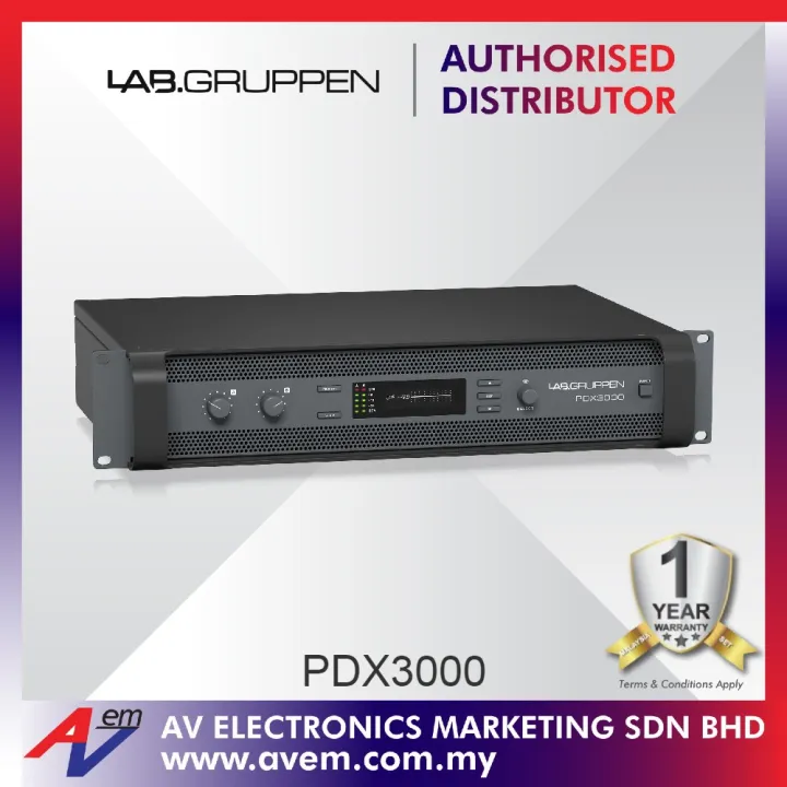 Lab Gruppen Pdx Watt Two Channel Amplifier With Dsp Control Lazada
