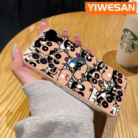 YIWESAN เคสสำหรับ Vivo V23e 5G เคส Y75 V23E ลายการ์ตูนเครยอนชินจังดีไซน์ใหม่ด้านข้างเป็นซิลิโคนชุบหรูหราเคสโทรศัพท์คลุมทั้งหมดป้องกันเลนส์กล้องเคสนิ่มเคสกันกระแทก