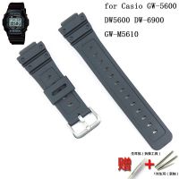 ❃ หัวเข็มขัดสายซิลิโคนสำหรับผู้ชายสำหรับสายเรซิ่น Casio G-shock รุ่น GW-5600 DW5600 DW-6900 GW-M5610 สายยางแบบสปอร์ต 16 มม.