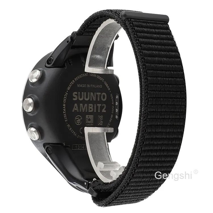 Nylon Replacement Watch B Strap For Suunto Ambit 1 2 3 Ambit 2S