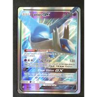 Pokemon Card ภาษาอังกฤษ Latios GX Card 78/236 ลาทีออส Pokemon Card Gold Flash Light (Glossy)