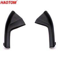 ☃ 2Pcs Left Right Car Cowl Grille Outer Cover Clip-on Black External Trim For Nissan Versa Sedan Hatchback 2007-2011