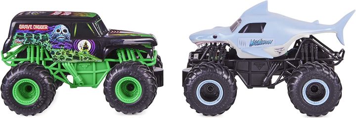 Monster Jam, Official Grave Digger Remote Control Monster Truck, 1:24  Scale, 2.4 GHz, Kids Toys for Boys and Girls Ages 4 and up