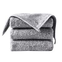 Kitchen Soft Cleaning Towel Charcoal Fibre Cleaning Cloth Dishcloth Absorbent Non-stick Oil Rags Pot Dish Washing Wipe Cloth Dish Cloth  Towels