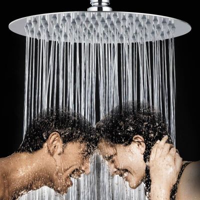 Rainfall Shower Head  stainless steel shower head 4/6/8/10/12 inch top shower bathroom shower head square and round shower head Showerheads