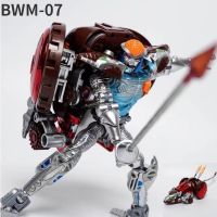 In Stock Transformers TA BWM07 BW King Kong Super Warrior Metal Mouse Warrior Transformer Toy Movable Doll Collection Gift