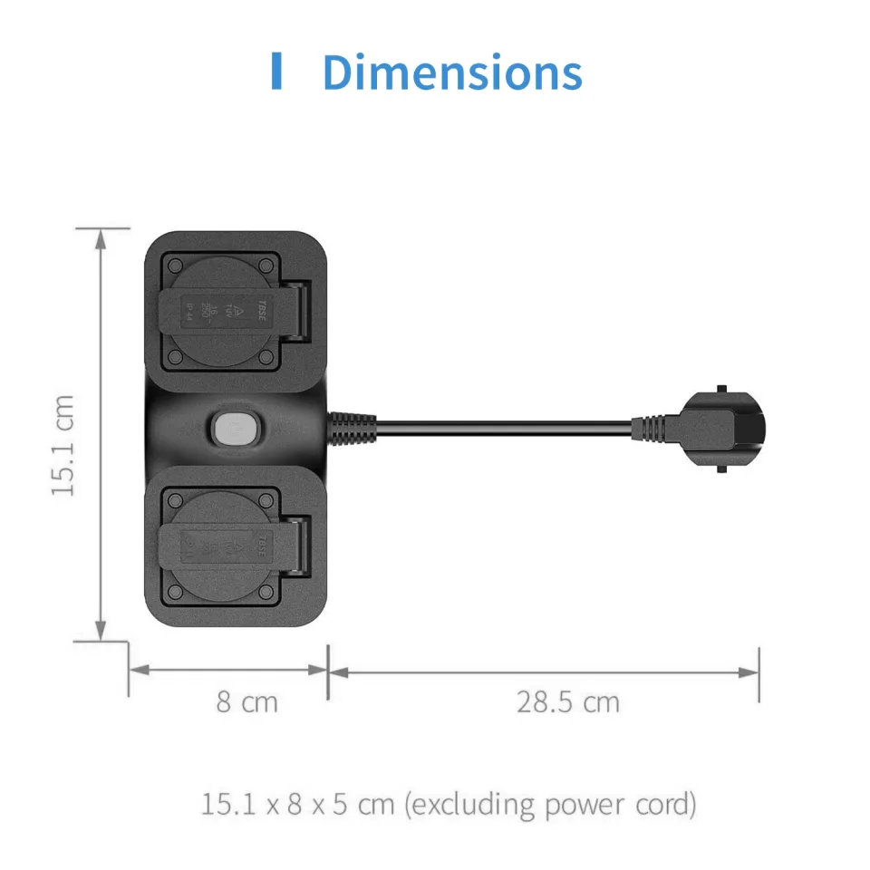 Meross Outdoor Plug for String Lights IP44 Waterproof APP Remote Voice  Control Support Alexa Google Assistant SmartThings - AliExpress