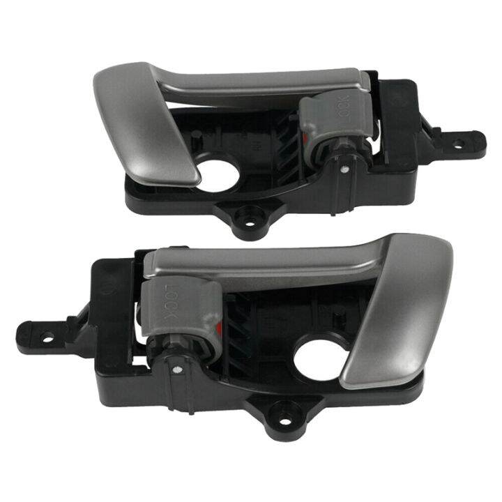 left-right-side-interior-inner-door-handle-for-2007-2012-hyundai-santa-fe-with-gray-knob-82610-2b010-82620-2b010