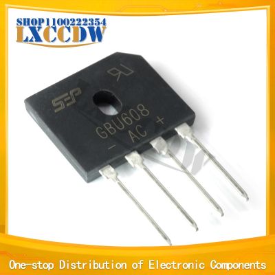 【cw】 5pcs diode bridge rectifier GBU608 In