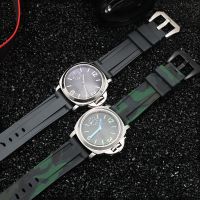 ▶★◀ Suitable for Panerai silicone watch strap PARNIS Bernis mens watch soft rubber replacement watch strap 24 26mm