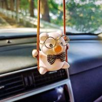 【jw】❅❧♕  Espelho Retrovisor Do Carro Pingente Pig Hanging Ornamentos Decoração de Interiores Acessórios para Meninas Presentes Kawai 1Pc