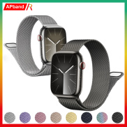 Milanese Loop Band For Apple Watch Strap Ultra Band 45mm 44mm 41mm 40mm