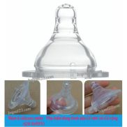 1 Núm ti silicone siêu mềm GB Baby - Cổ rộng cổ hẹp