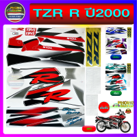 สติ๊กเกอร์ YAMAHA TZR ปี 2000 สติ๊กเกอร์มอไซค์ TZR ปี 2000 (สีสวย สีสด สีไม่เพี้ยน)