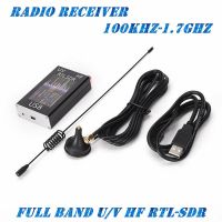 Ham Radio Receiver 100KHz-1.7GHz Full Band UV HF RTL-SDR USB Tuner Receiver USB Dongle With RTL2832u R820t2 Ham Radio RTL SDR