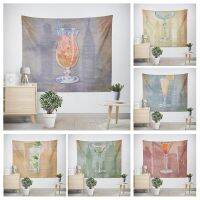 【CW】☎♛✒  Wall Decoration Aesthetics Hawaii Tapestry Rural Hanging Large Fabric Bedroom