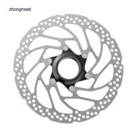 ZHONGMEET SLX DEORE จักรยานเสือภูเขาอะไหล่รถจักรยานโลหะ MTB จักรยานเสือหมอบ160มม. ชุดตัวล็อคตรงกลางล้อจักรยานดิสก์เบรคจักรยานใบพัดจานเบรคดิสก์เบรคโรเตอร์
