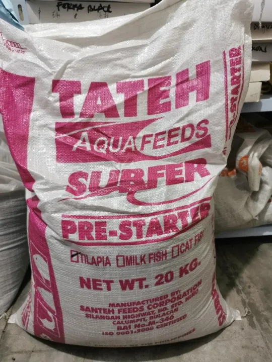 Tateh Surfer Premium Feeds Pre Starter Tilapia / Bangus / Hito / Koi